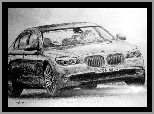 Bmw Seria 7, E66, Rysunek, Szkic