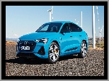 Niebieskie, Audi e-Tron 55 Sportback